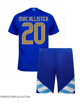 Argentina Alexis Mac Allister #20 Echipament de Fotbal Replică Copa America 2024 Copii Deplasare (+ Șorturi)